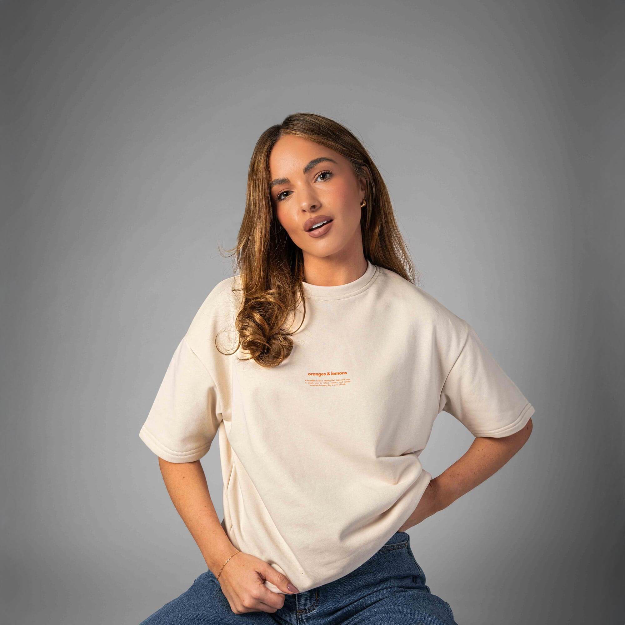 Oranges & Lemons Oversized Tee