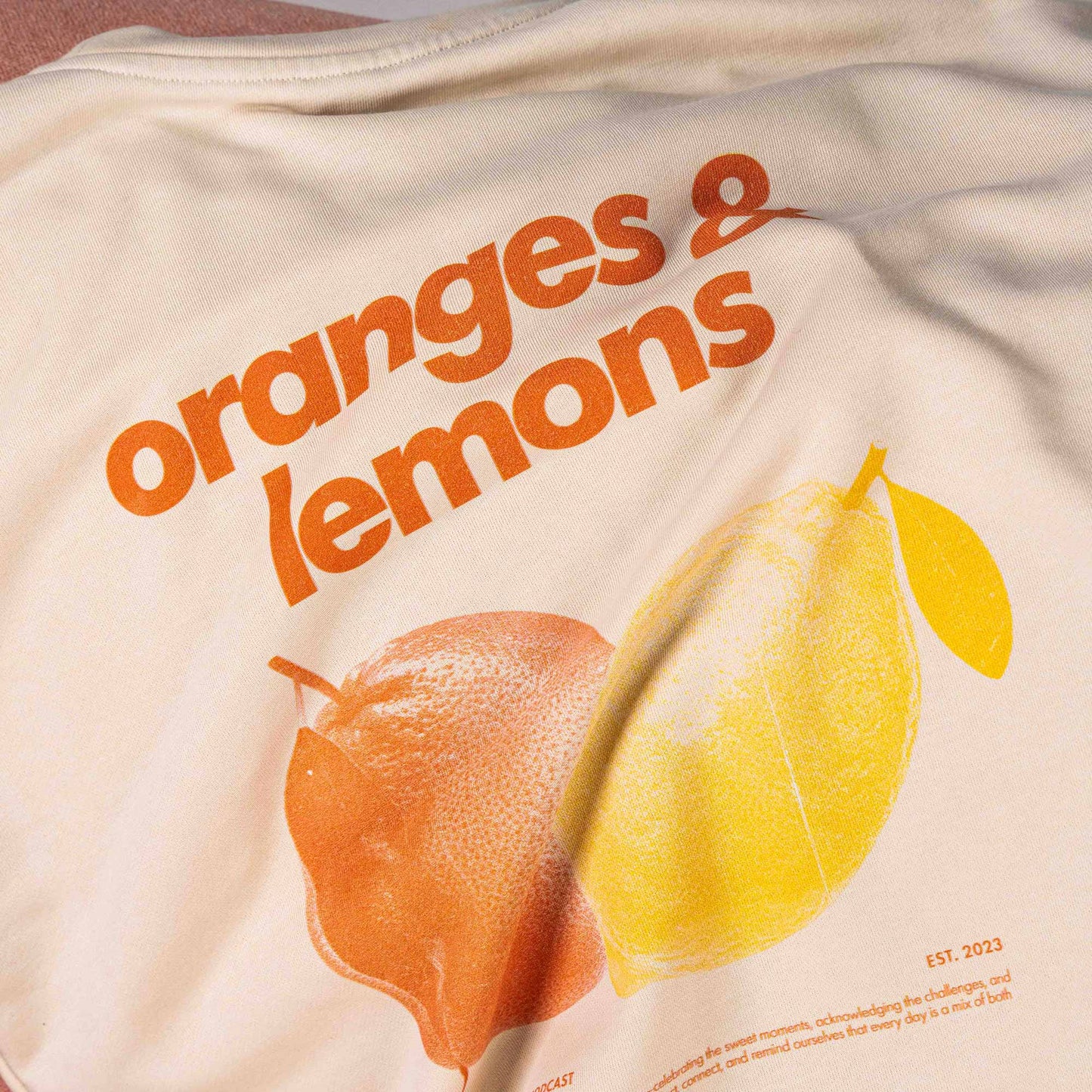Oranges & Lemons Oversized Tee